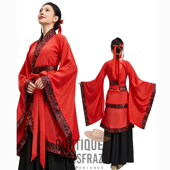 ARRIENDO China/HANFU/Oriental Estilo Dinastía HAN- Elegancia y Tradición 3