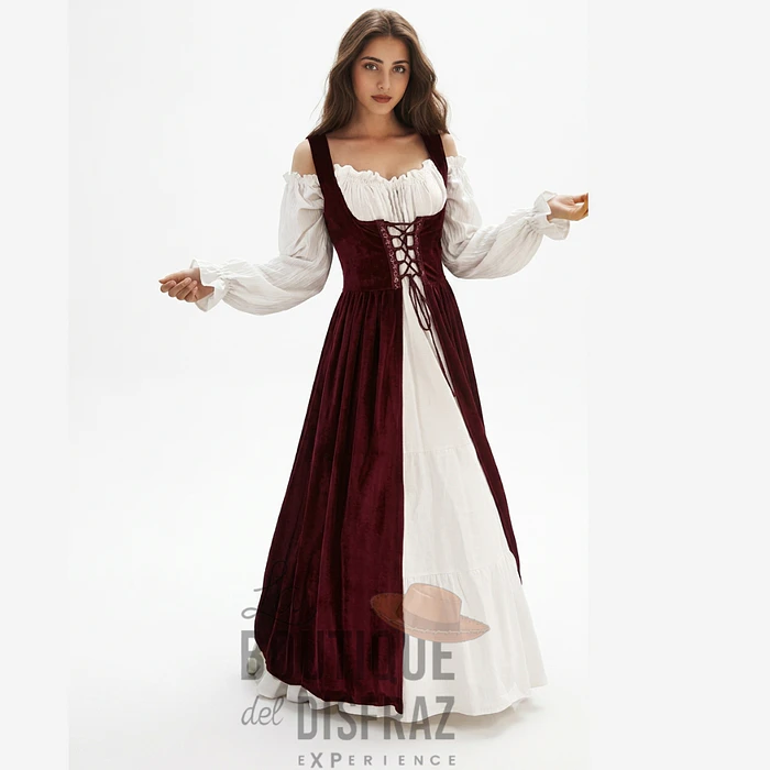ARRIENDO Disfraz Medieval - Estilo Elegancia Campesina