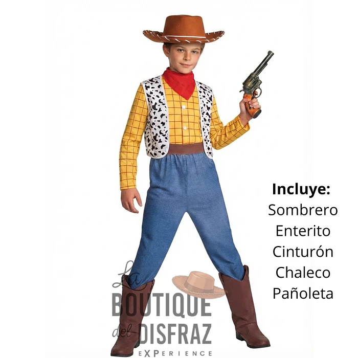 Disfraz de Vaquero Estilo Woody - Toy Story