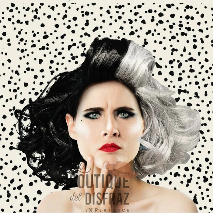 Peluca Cruella de Vil 