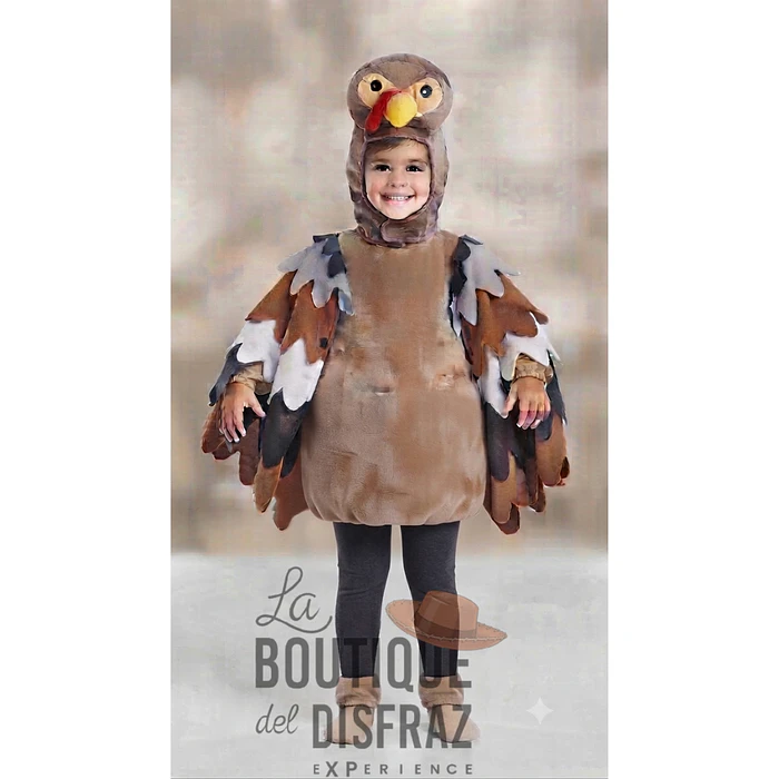 ARRIENDO de Disfraz de Pavo talla 3-4
