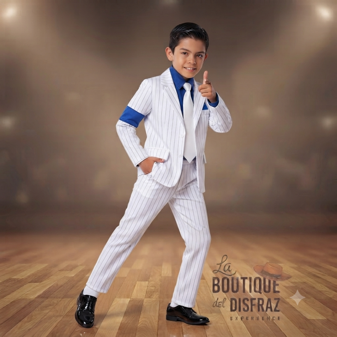 Traje Estilo Michael Jackson "Smooth Criminal"