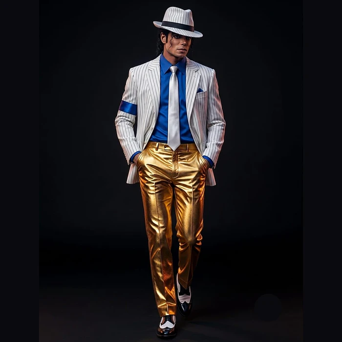 ARRIENDO Traje Versión Smooth Criminal de Michael Jackson (Talla L/XL) 1