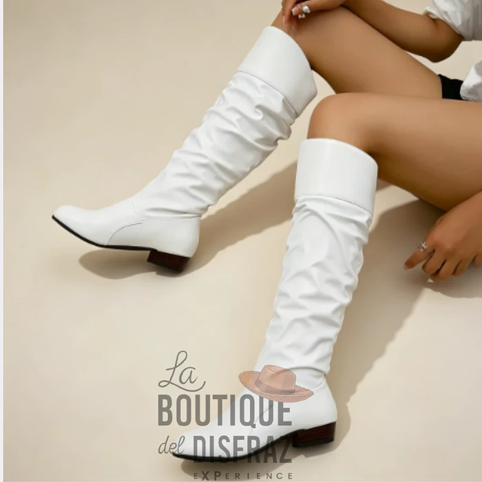 ARRIENDO Botas bajas Blancas (48 cm)