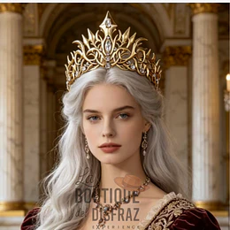 Corona de Reina Estilo Élfico 