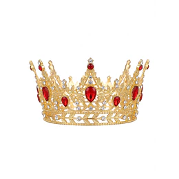 Corona estilo Reina de Corazones