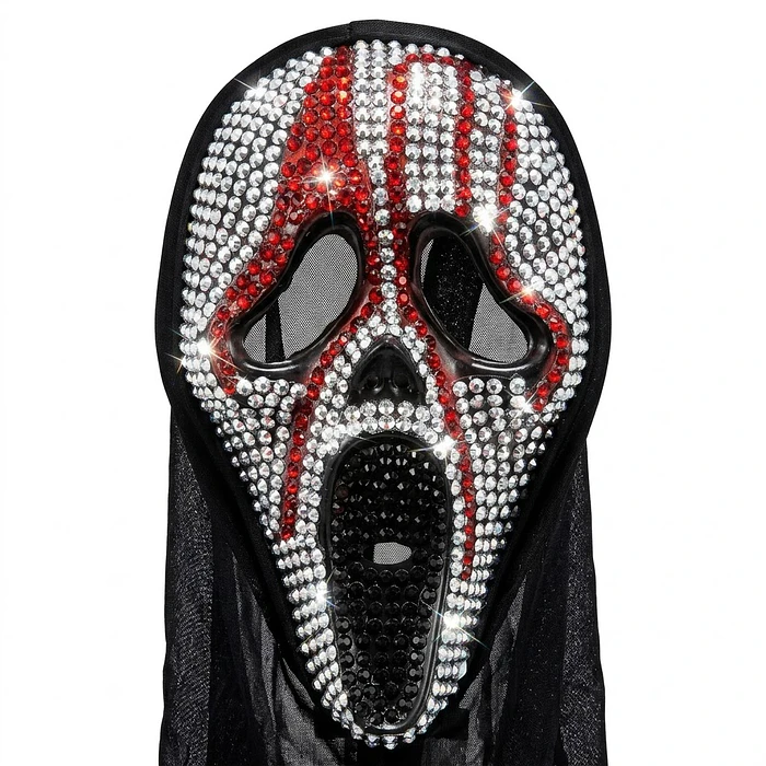 Máscara Ghostface Scream / Scary Movie Brillos