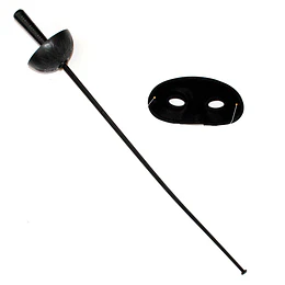 Set antifaz + espada mosquetero