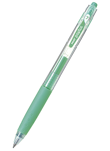 Lápiz Gel POPLOL Verde Pastel Pilot