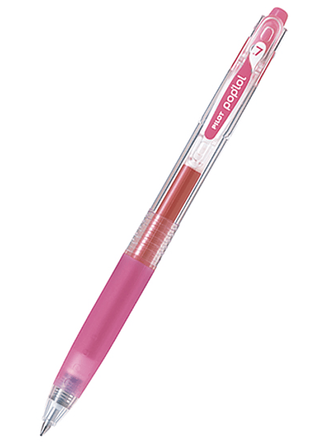 Lápiz Gel POPLOL Rosado Pilot