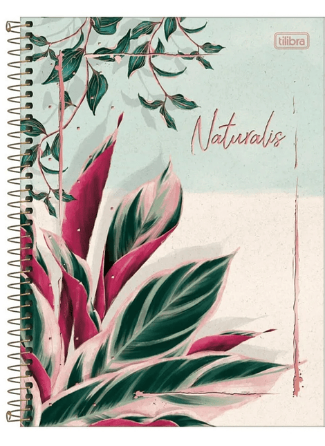 Libreta Naturalis, 1/4 Líneas 14x20 cms, Tilibra