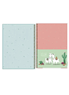 LIBRETA HELLO HAPPINESS  1/4  14X20 CMS LINEAS, TILIBRA