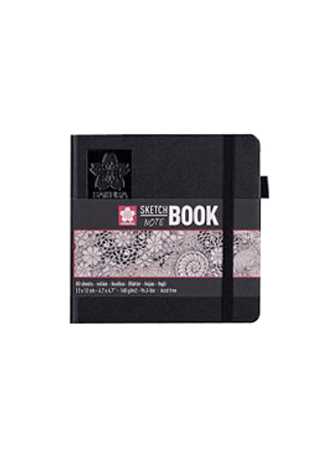 Sketchbooks 12x12 cms  Bond crema 80hj 140gr, Sakura