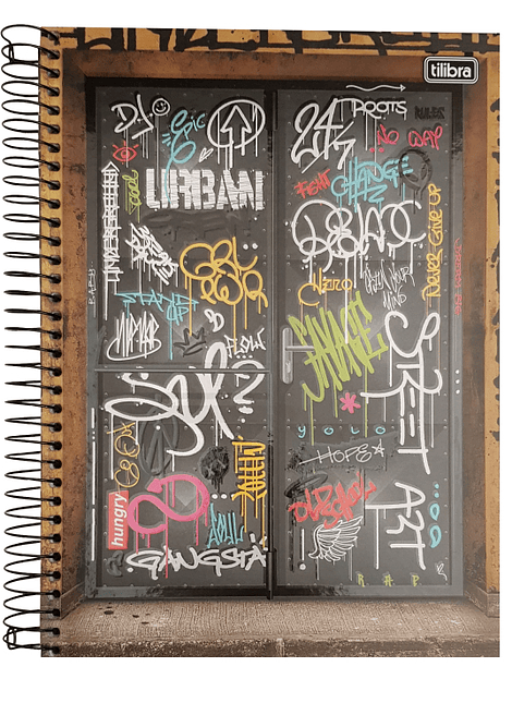 CUADERNO GRAFFITI URBAN, 160 HOJAS, 20X27.5 CMS, TILIBRA