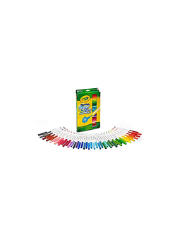 MARCADORES  50 UNIDADES SUPER TIPS, CRAYOLA