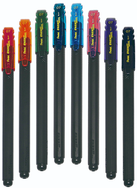 Roller Gel Pentel Makkuro  Ener Gel 0.7 mm, Venta Unidad