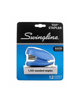 Corchetera Mini Tot Stapler celeste, Swingline