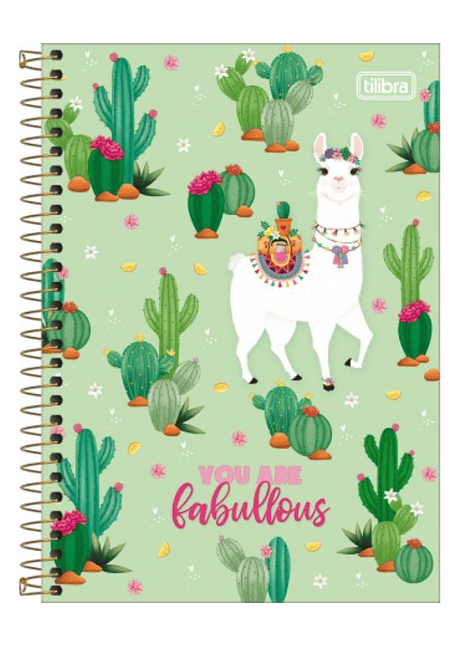 LIBRETA HELLO YOU ARE FABULLOUS, 1/4 14X20 CMS LINEAS, TILIBRA