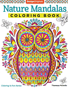 LIBRO PARA COLOREAR NATURE MANDALAS, LBL