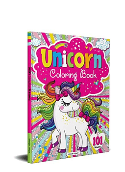 Libro para colorear Unicornios, LBL