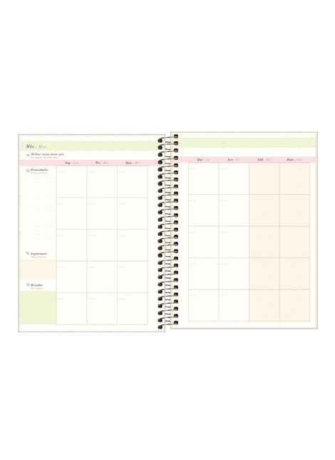 Planner sin Fecha con Vista Semanal Soho 17 X 24 cms, Tilibra