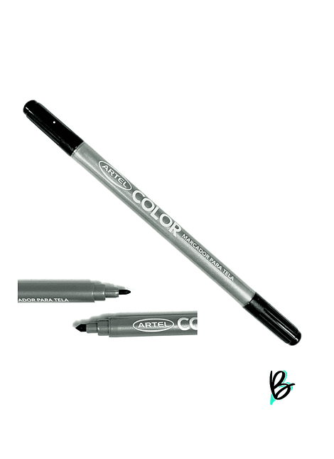Marcador de Tela Negro ARTEL