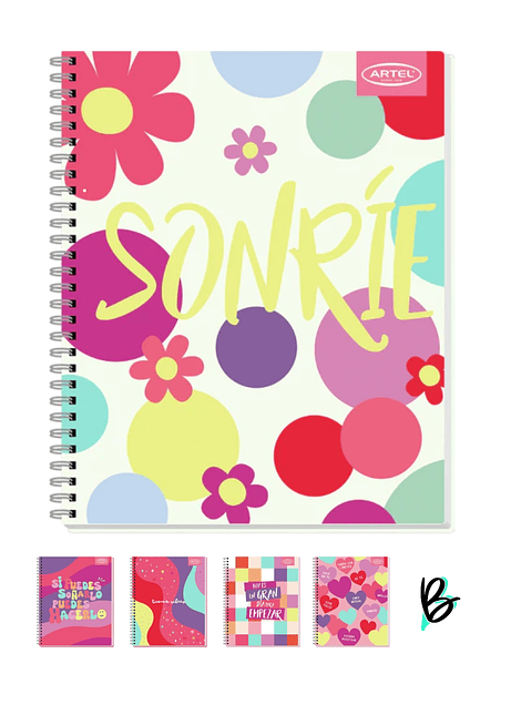 Cuaderno Universitario Colors 100 Hojas 7mm