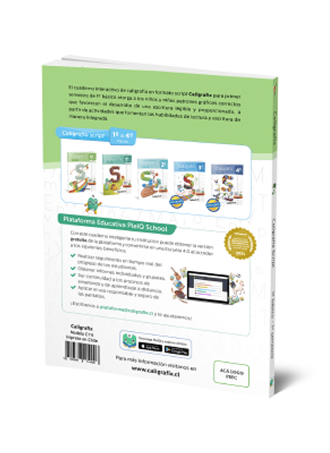 Caligrafia Script 1° Básico 1° Semestre