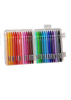 Monami Plus Pen 3000, set de 24 lápices de colores. Marcadores para lettering.