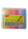 Monami Plus Pen 3000, set de 36 lápices de colores. Marcadores para lettering.