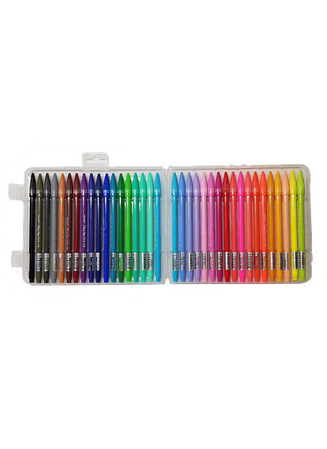 Monami Plus Pen 3000, set de 36 lápices de colores. Marcadores para lettering.