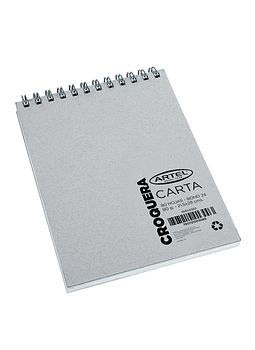 Croquera Bond 80 Hojas Carta 21,5 x 28 cm ARTEL