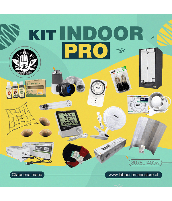 Kit Indoor Pro 80x80 (400w)