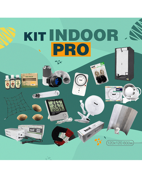 Kit Indoor Pro 120x120 (600w)