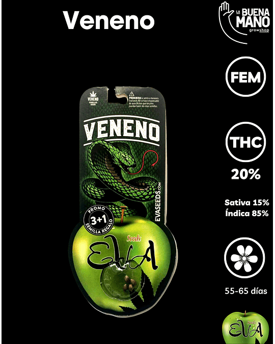 Veneno Fem (3+1u)