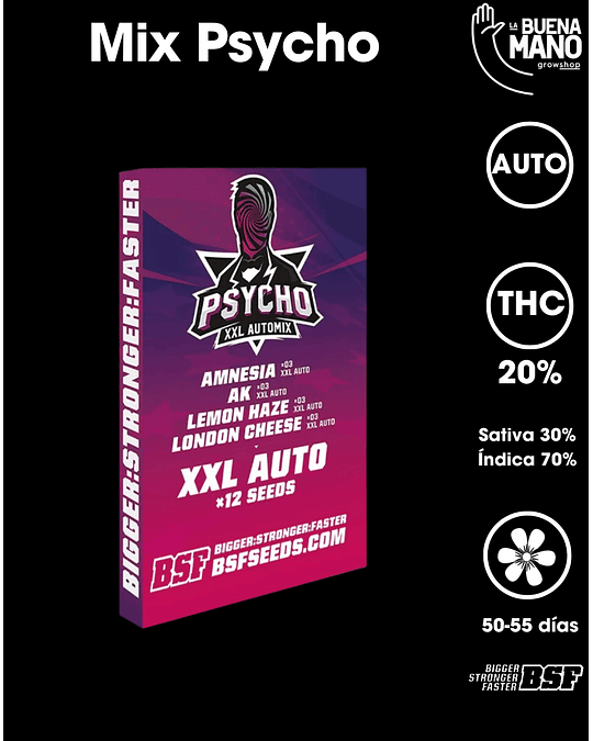 Psycho XXL Auto Mix (12 u)
