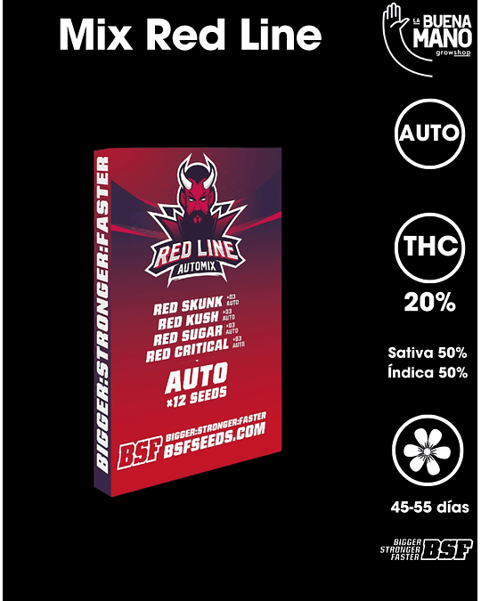 Red Line Auto Mix (12u)