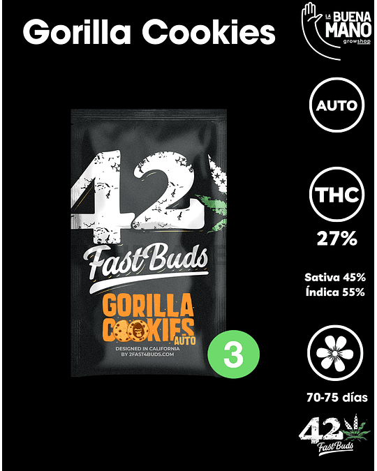 Gorilla Cookies Auto (3u)