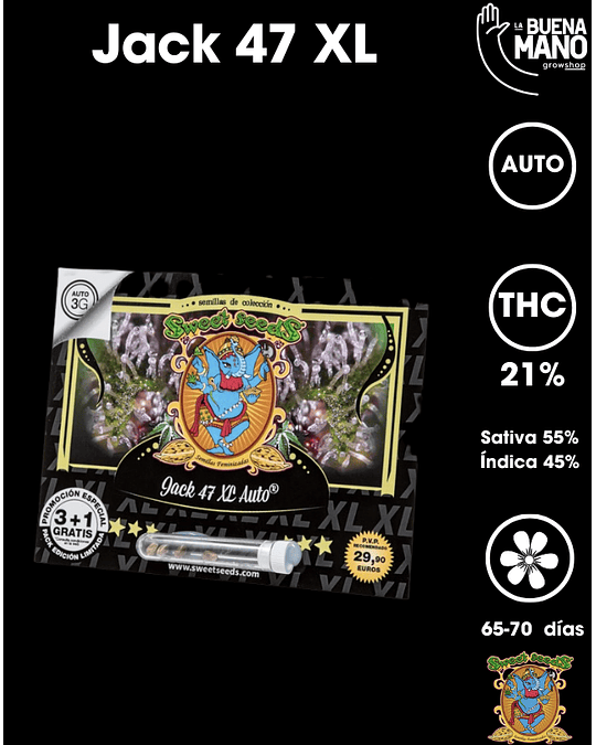 Jack 47 XL Auto (3+1 u)