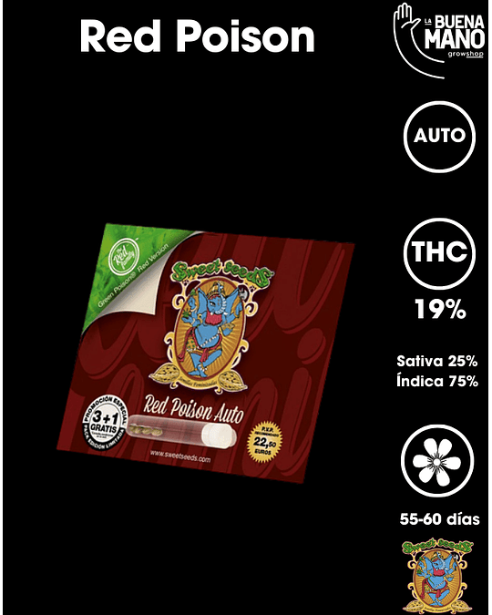 Red Poison Auto  (3+1 u)