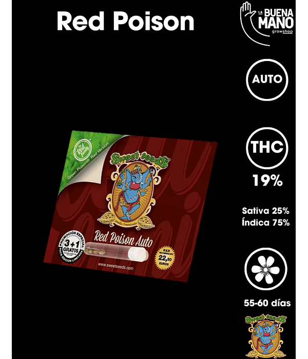 Red Poison Auto  (3+1 u)