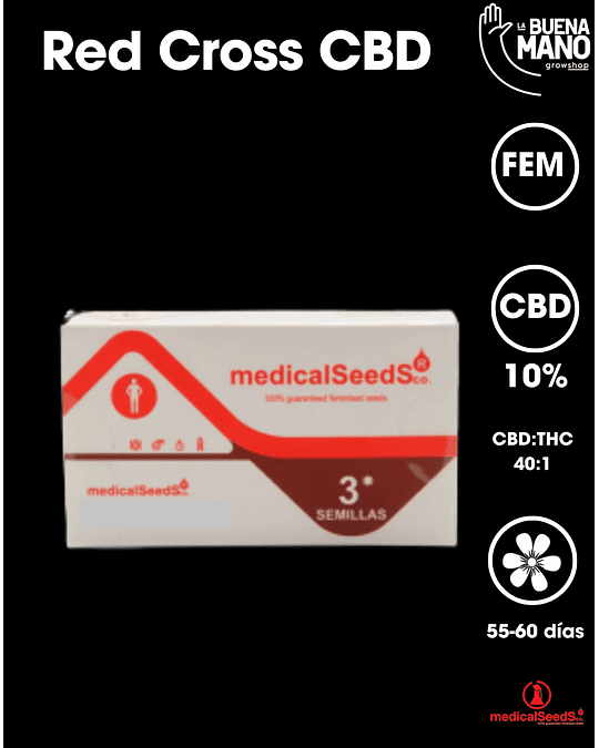 Red Cross CBD Fem (3u)