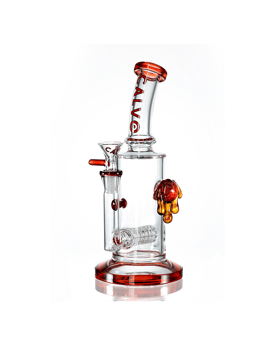 Bong Calvo Rig Implosion Con Percolador Red 21 Cm