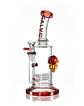 Bong Calvo Rig Implosion Con Percolador Red 21 Cm
