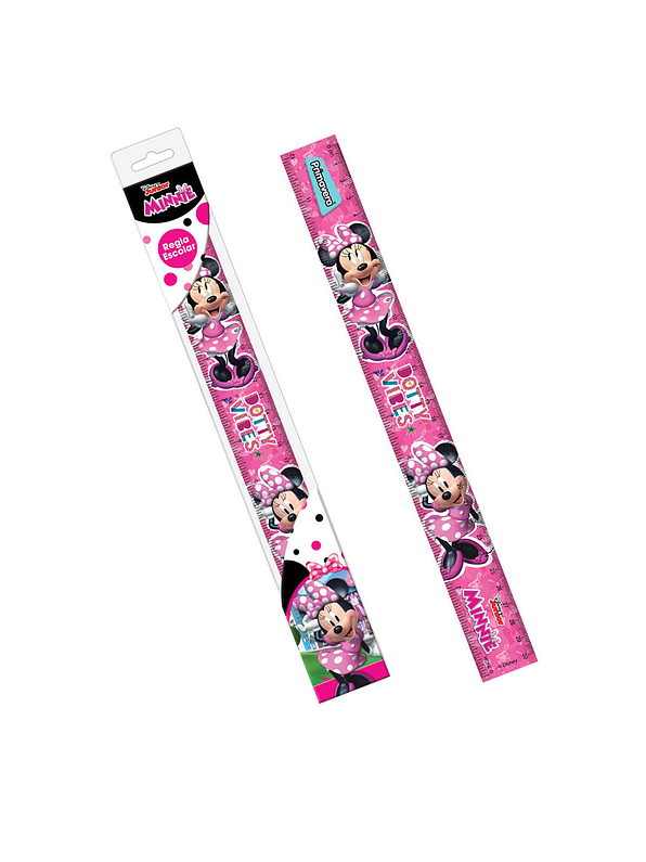 Regla 30 Cms Primavera Personajes Niña  1