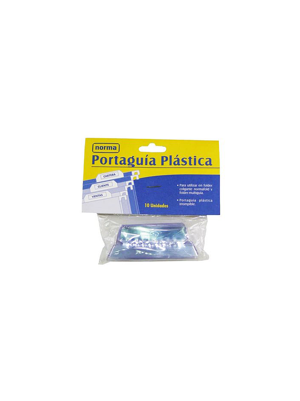 Guías Norma Clasificadoras Porta guía Transparente 1