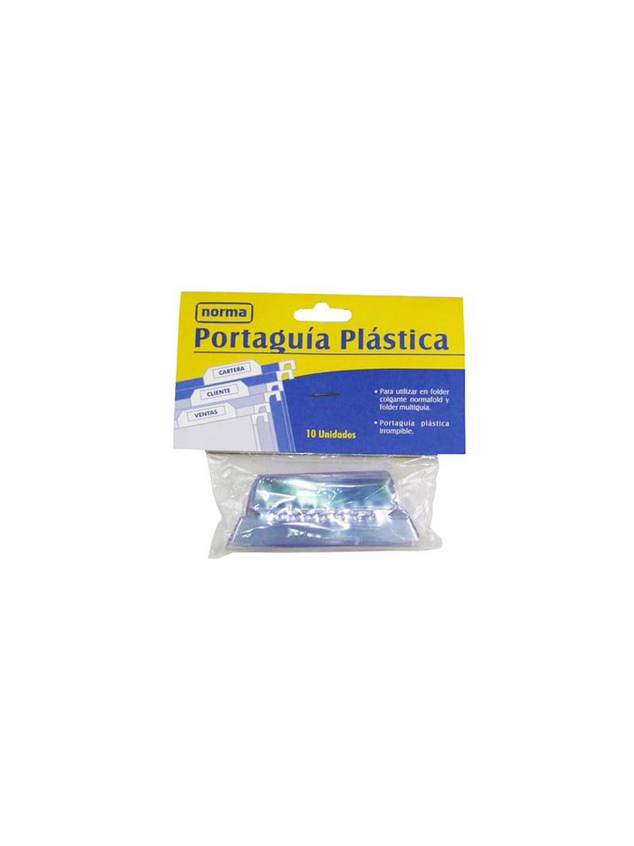 Guías Norma Clasificadoras Porta guía Transparente 1