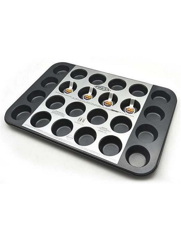 Molde Mini Ponqué 24 Unds 38.5*26*2Cm 1