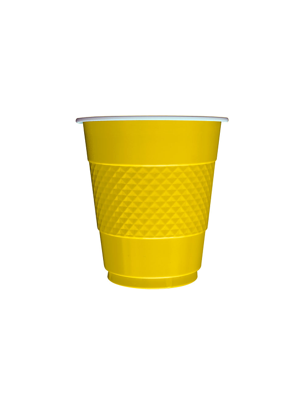 Vaso 7 Oz Deluxe Amarillo X 10 Unidades 1