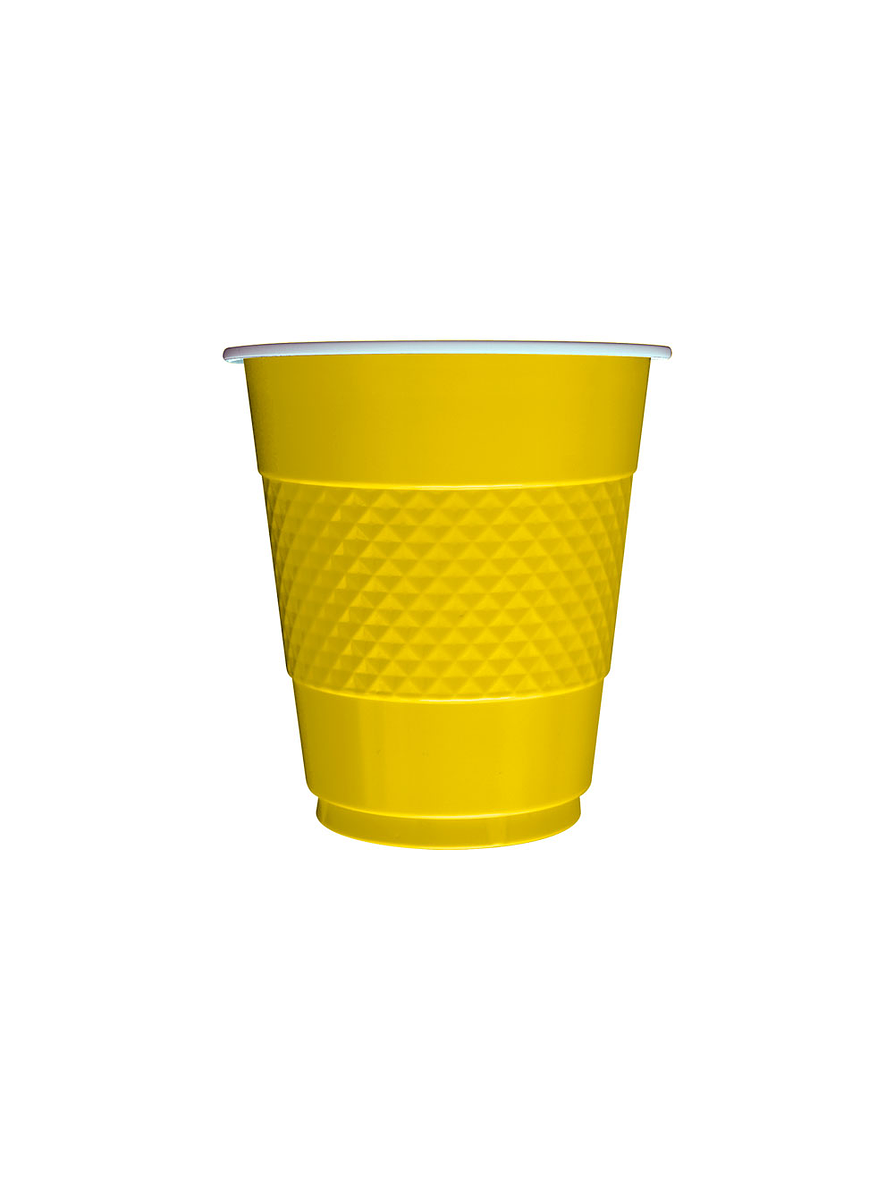 Vaso 7 Oz Deluxe Amarillo X 10 Unidades 1